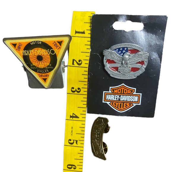 Harley Davidson money clip + pins - Picture 8 of 10